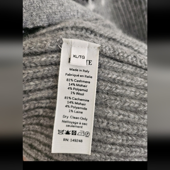 Khaite Michaela Fair Isle cashmere-blend cardigan XL Excellent Condition Women's - Picture 7 of 11